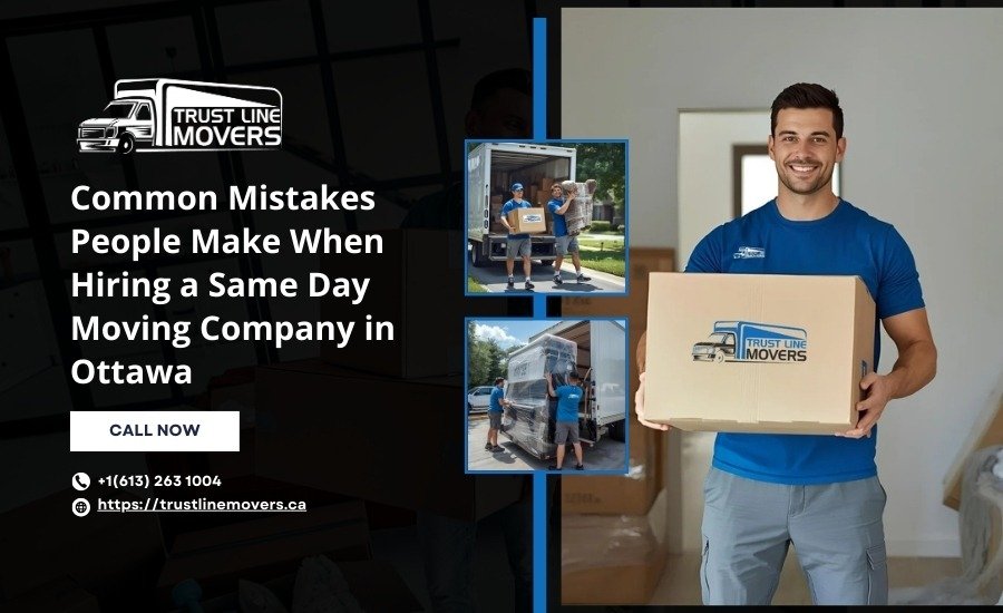 Same Day Moving Company in Ottawa