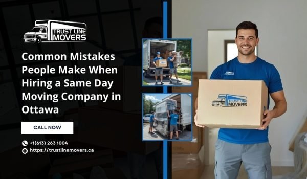 Same Day Moving Company in Ottawa